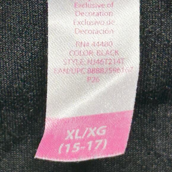 Black Crushed Velvet Cami Lace Trim Whimsy Fairy Goth Fairygrunge Y2K Sz XL - Picture 7 of 8